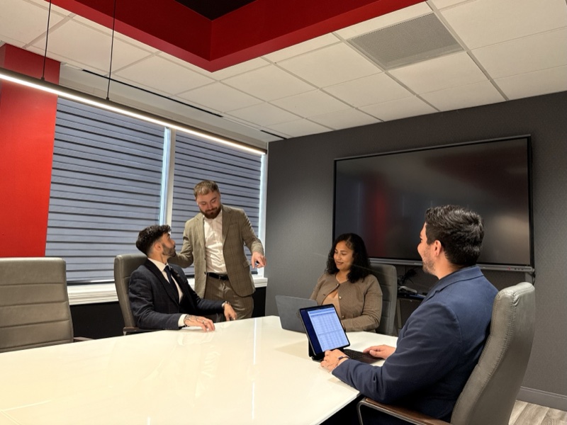 Surspire Inc team meeting in Sarasota office